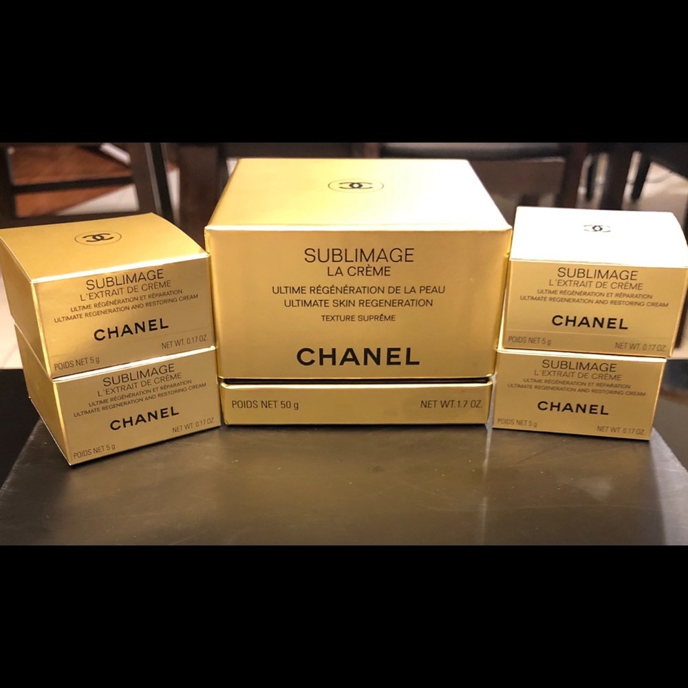 CHANEL  LA CREAM L’EXTRAIT DE CREAM  empty bottle